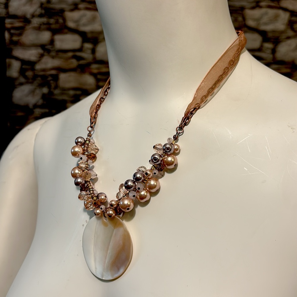 Genuine Shell Necklace by Cookie Lee